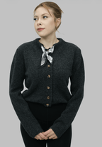 Fular Detaylı Hırka | 1641 - Desfita