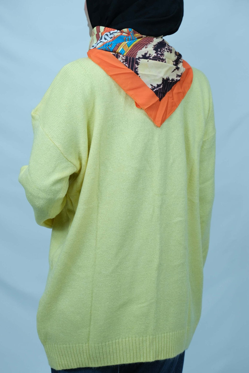 fularlı kazak 2640 - Desfita