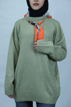 fularlı kazak 2640 - Desfita