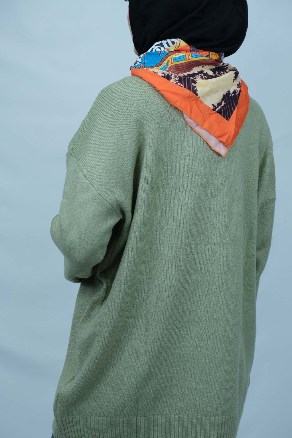 fularlı kazak 2640 - Desfita