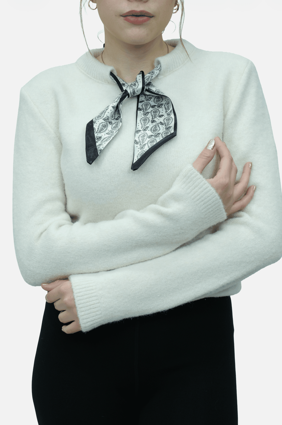 Fularlı Uzun Kollu Kazak 1526 - Desfita