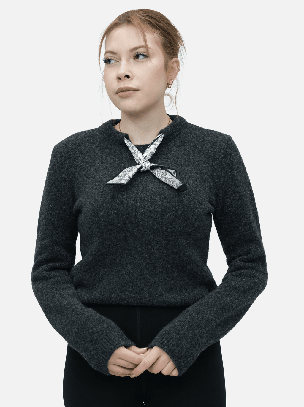 Fularlı Uzun Kollu Kazak 1526 - Desfita