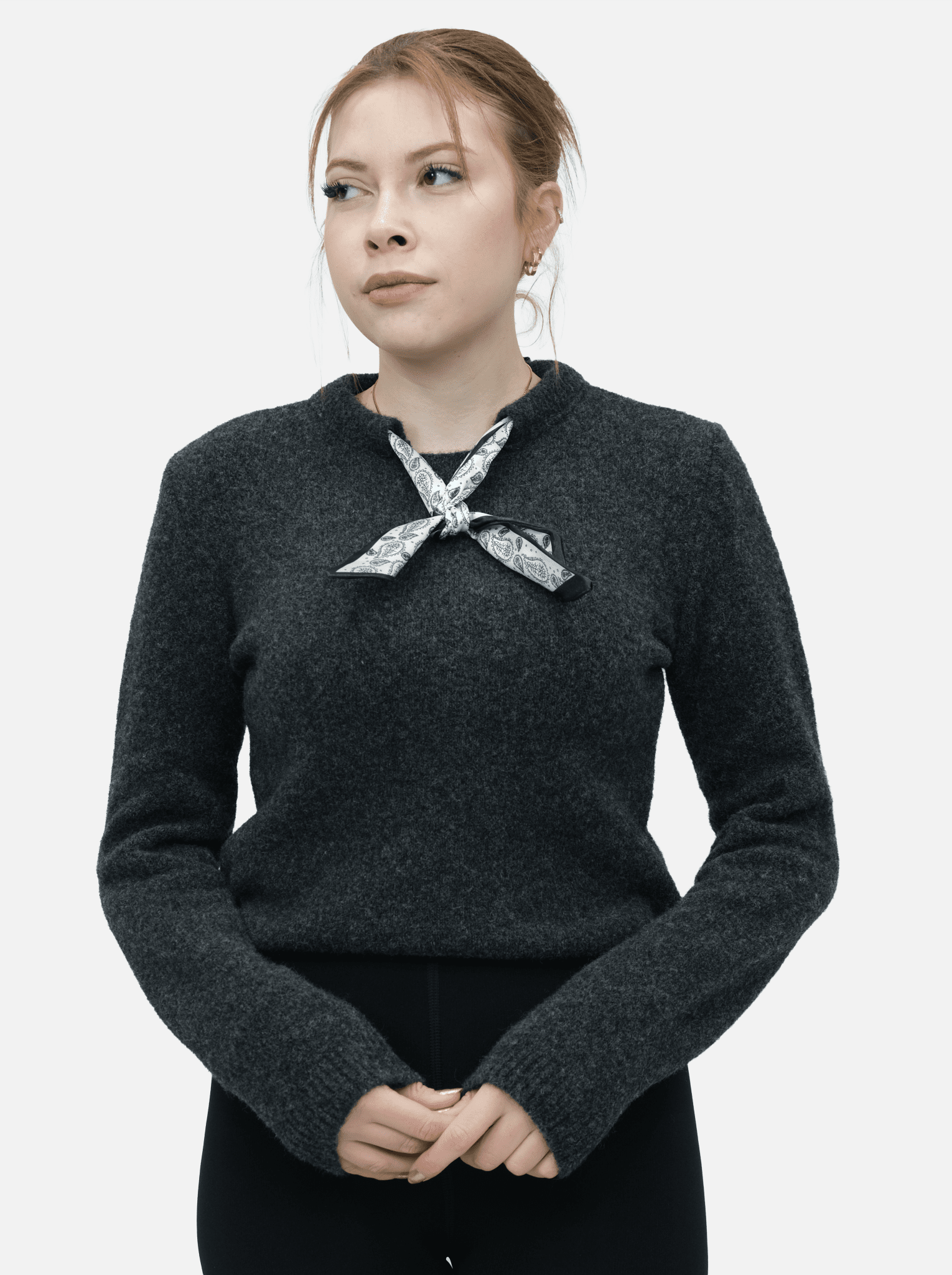 Fularlı Uzun Kollu Kazak 1526 - Desfita