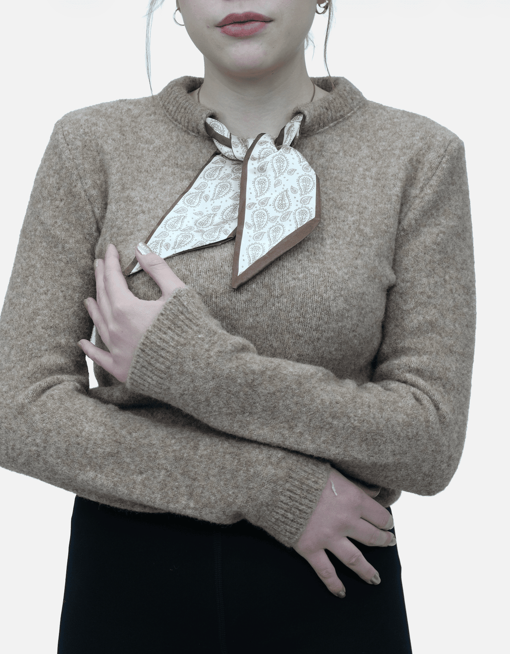 Fularlı Uzun Kollu Kazak 1526 - Desfita