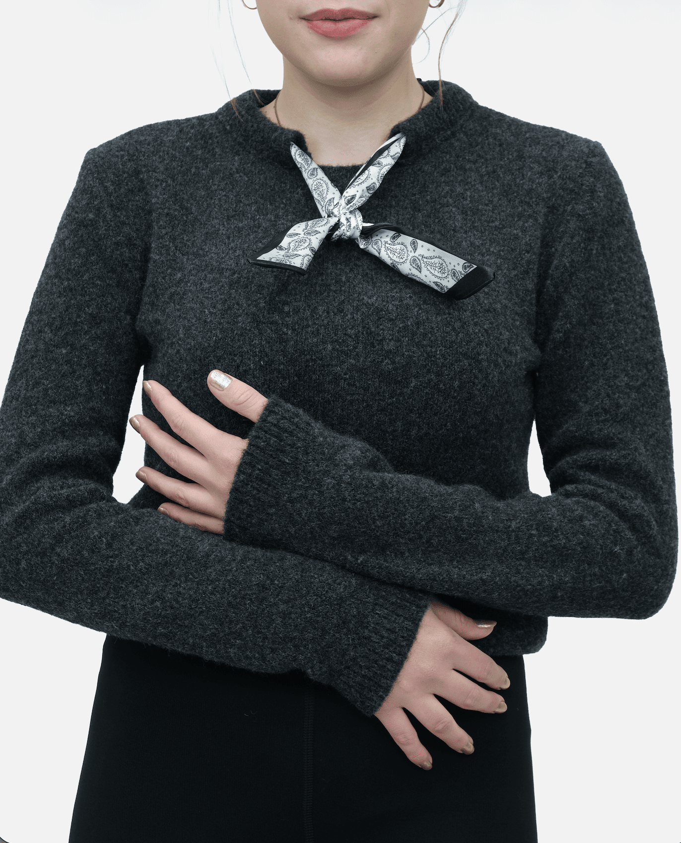 Fularlı Uzun Kollu Kazak 1526 - Desfita