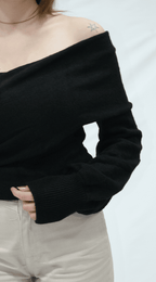 Gömlek Detaylı Triko Kazak 20026 - Desfita