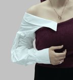 Gömlek Detaylı Triko Kazak 20026 - Desfita