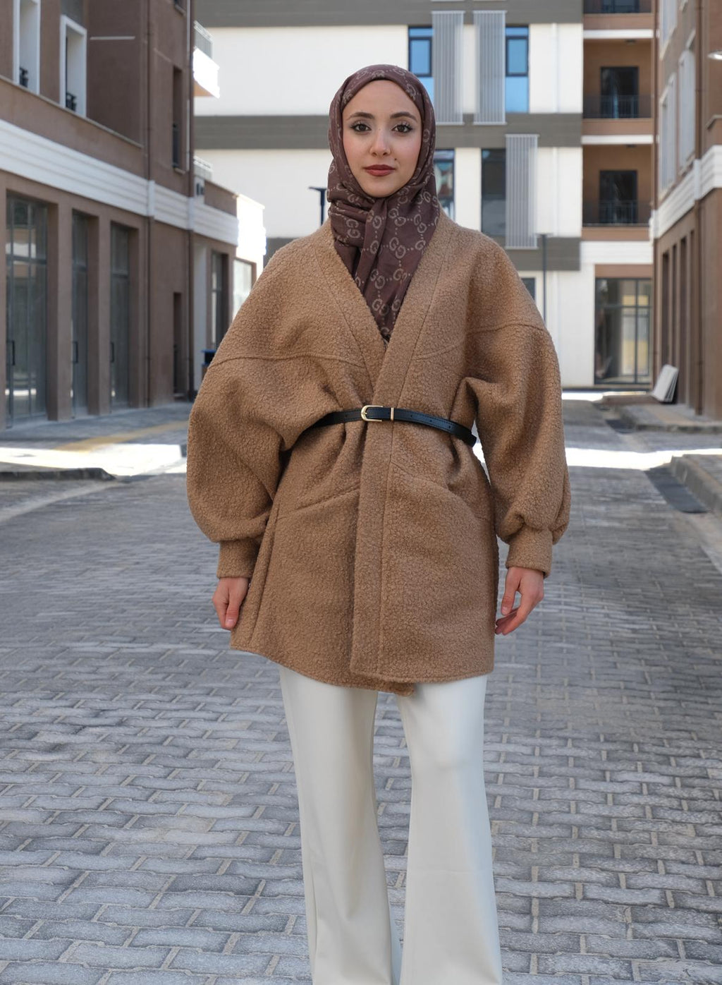 KEMERLİ CEKET - 12957 - Desfita