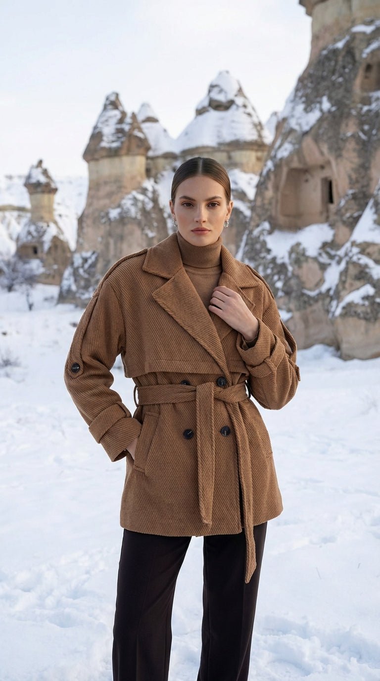 Kısa Kaşe Kaban - Desfita