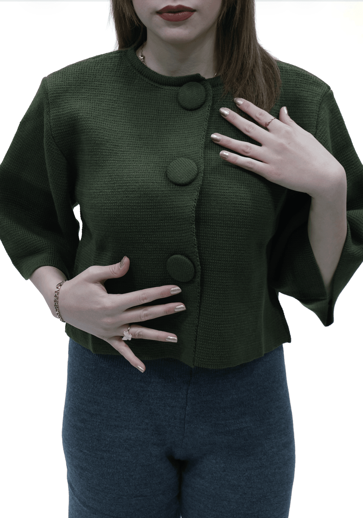 Kısa Kollu Hırka | 20026 Ürün ikincil görseli