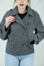 kruvaze kesim kısa kaban 6972 - Desfita