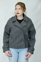 kruvaze kesim kısa kaban 6972 - Desfita