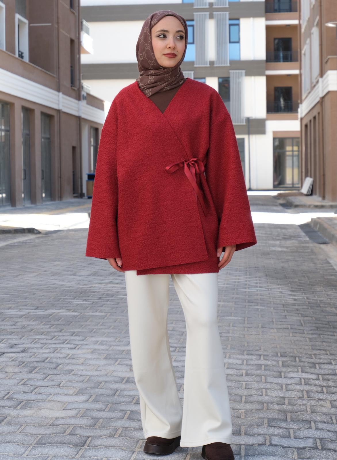 KURDELELİ CEKET - 12961 - Desfita Ürün ana görseli