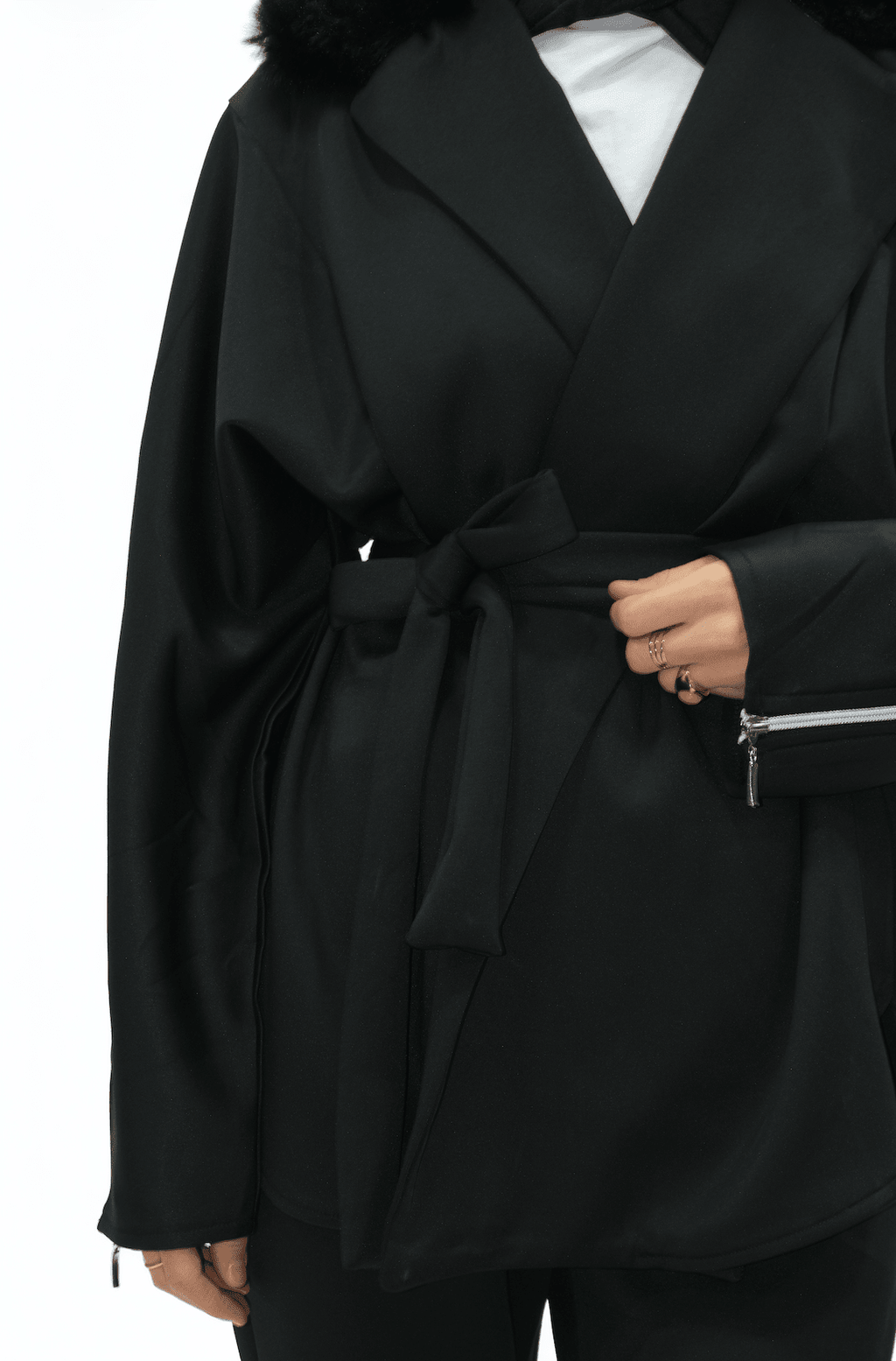 Kürk Detaylı Lüks Takım 13105 - Desfita