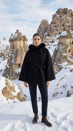 Kürk Detaylı Panço - Desfita