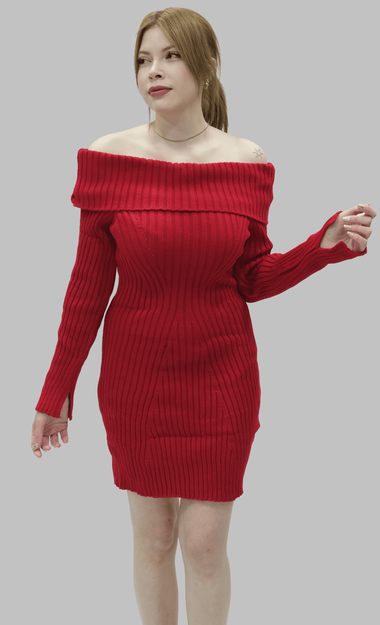 Madonna Yaka Elbise | 20026 - Desfita Ürün ana görseli