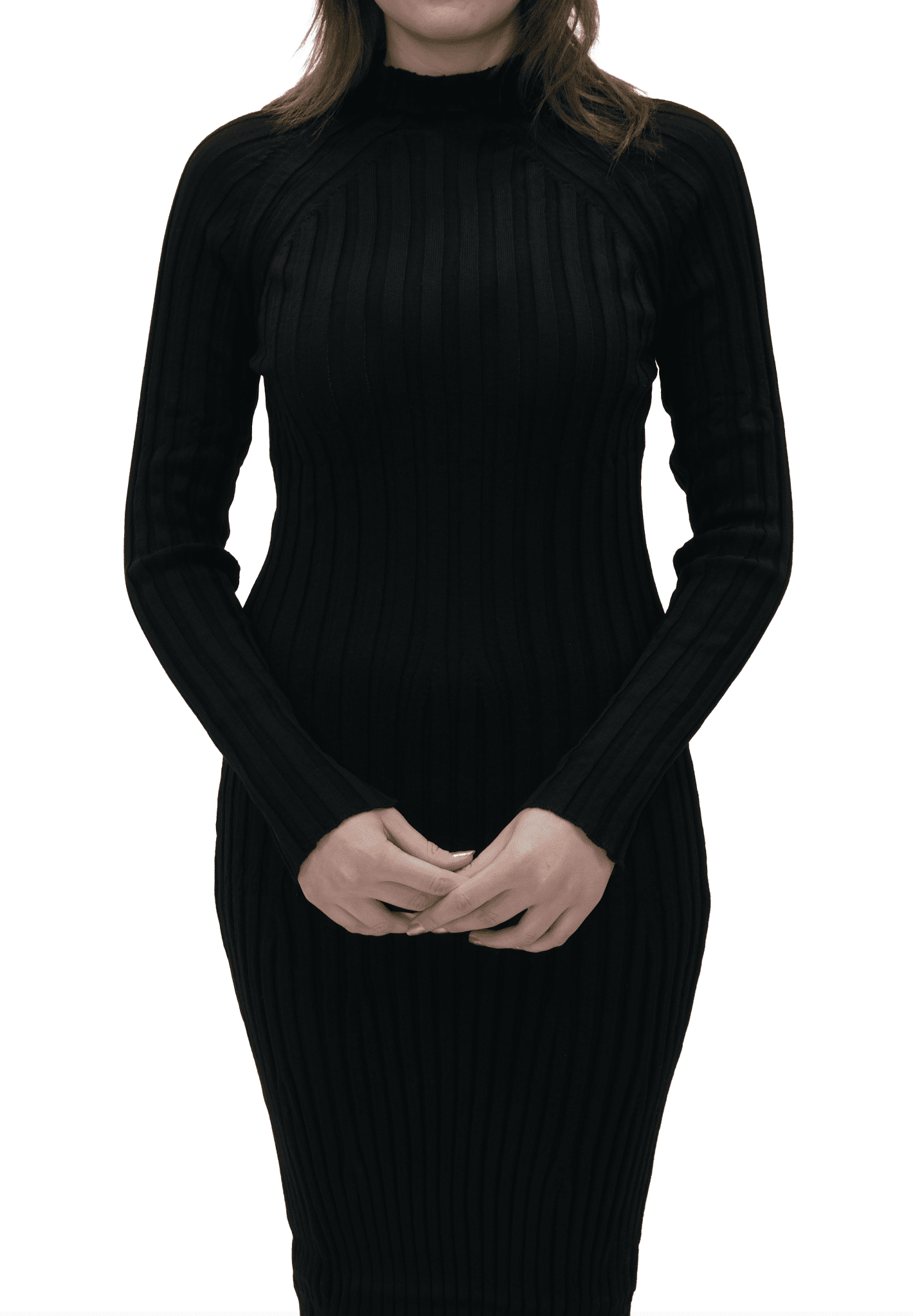 Madonna Yaka Triko Elbise 20026 Ürün ikincil görseli