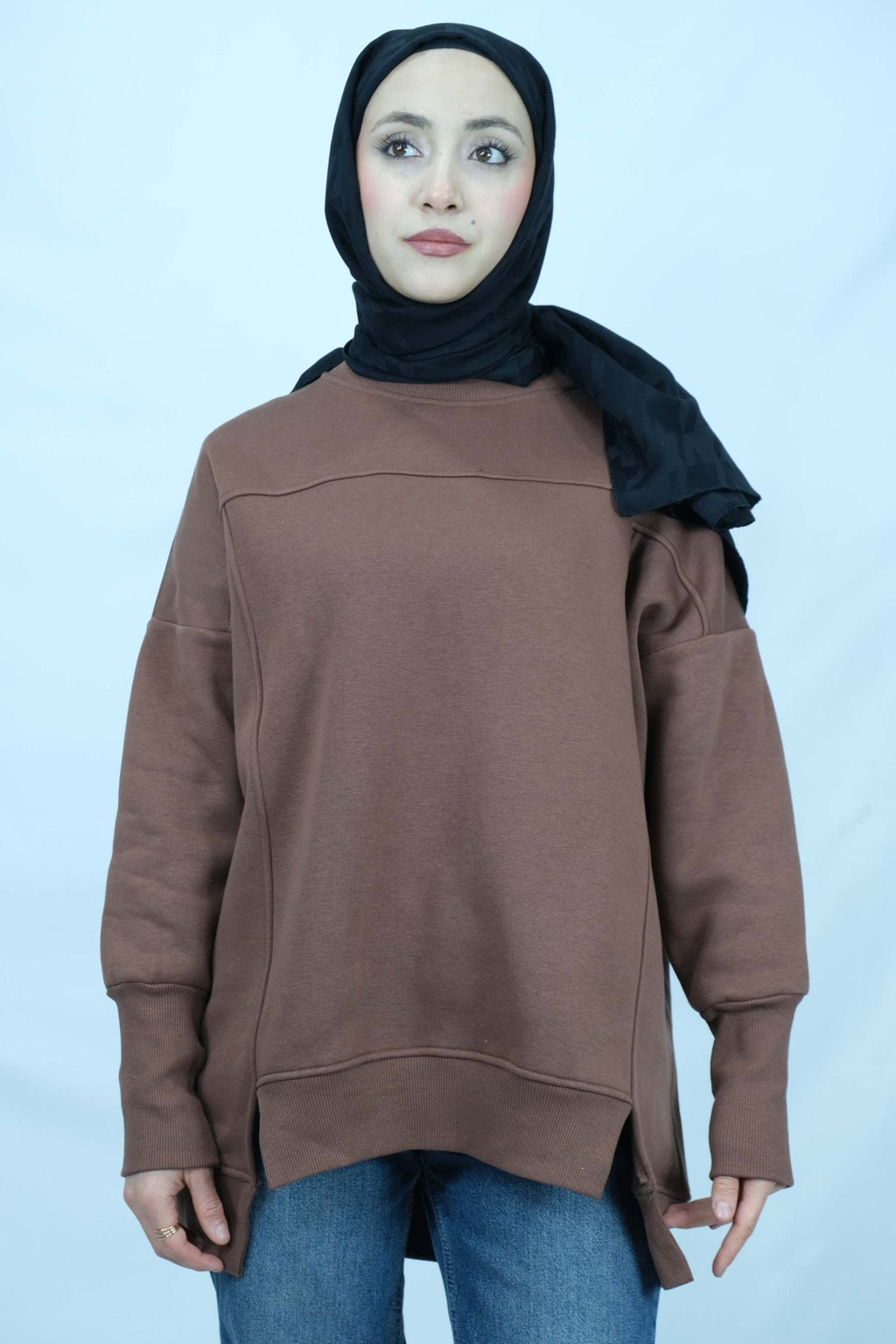 Parmak geçirilmeli kazak 3033 - Desfita