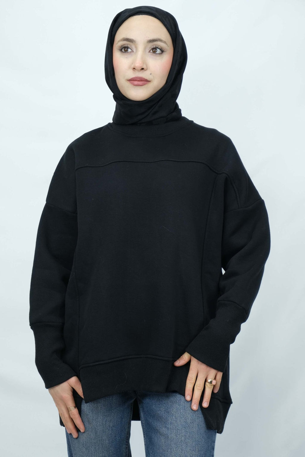 Parmak geçirilmeli kazak 3033 - Desfita