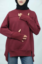 Parmak geçirilmeli kazak 3033 - Desfita