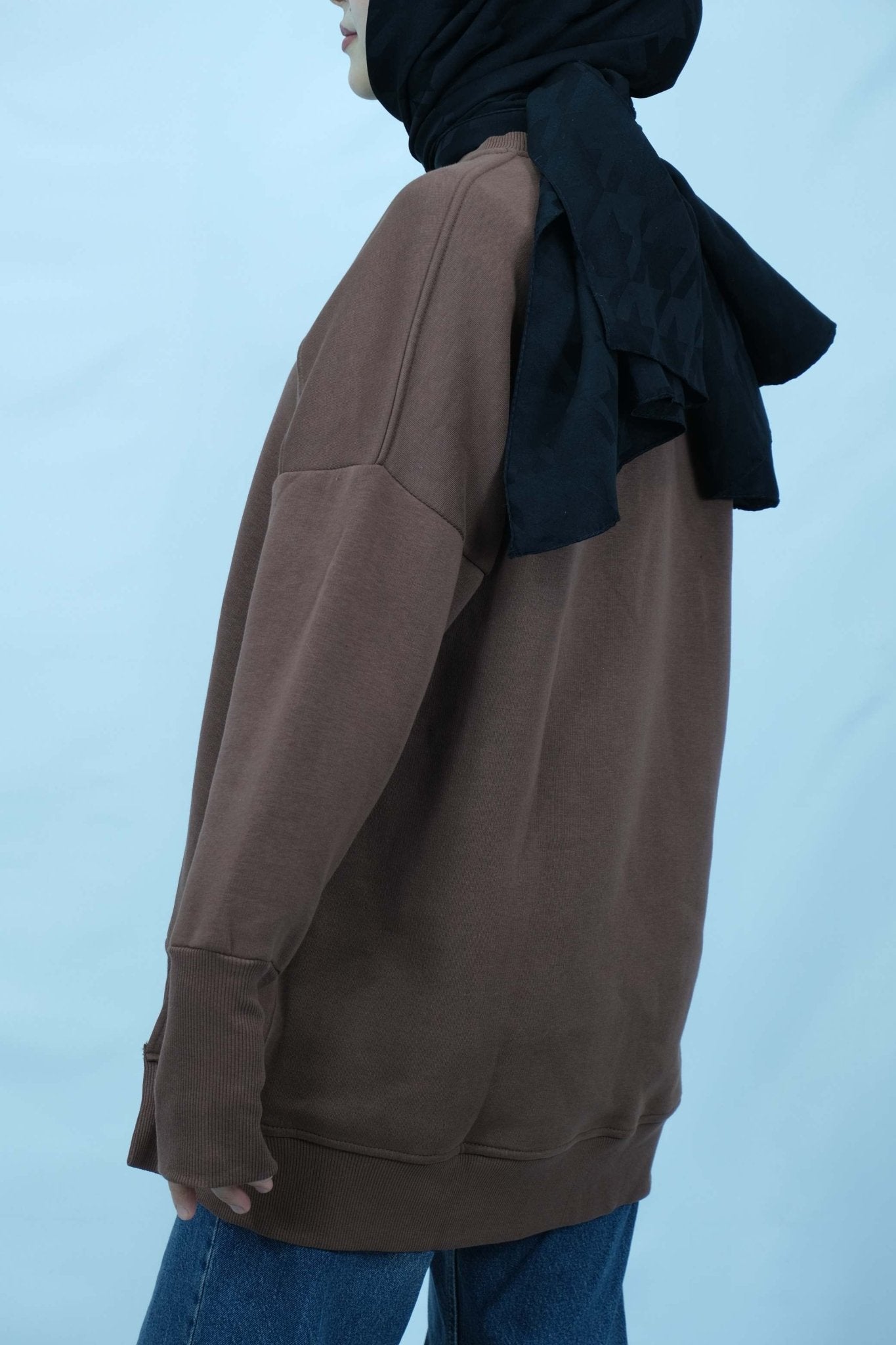 Parmak geçirilmeli kazak 3033 - Desfita