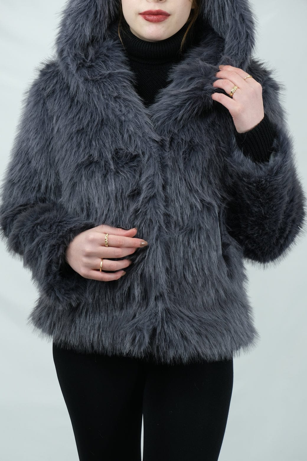 Şapkalı kürk 739 Ürün ikincil görseli