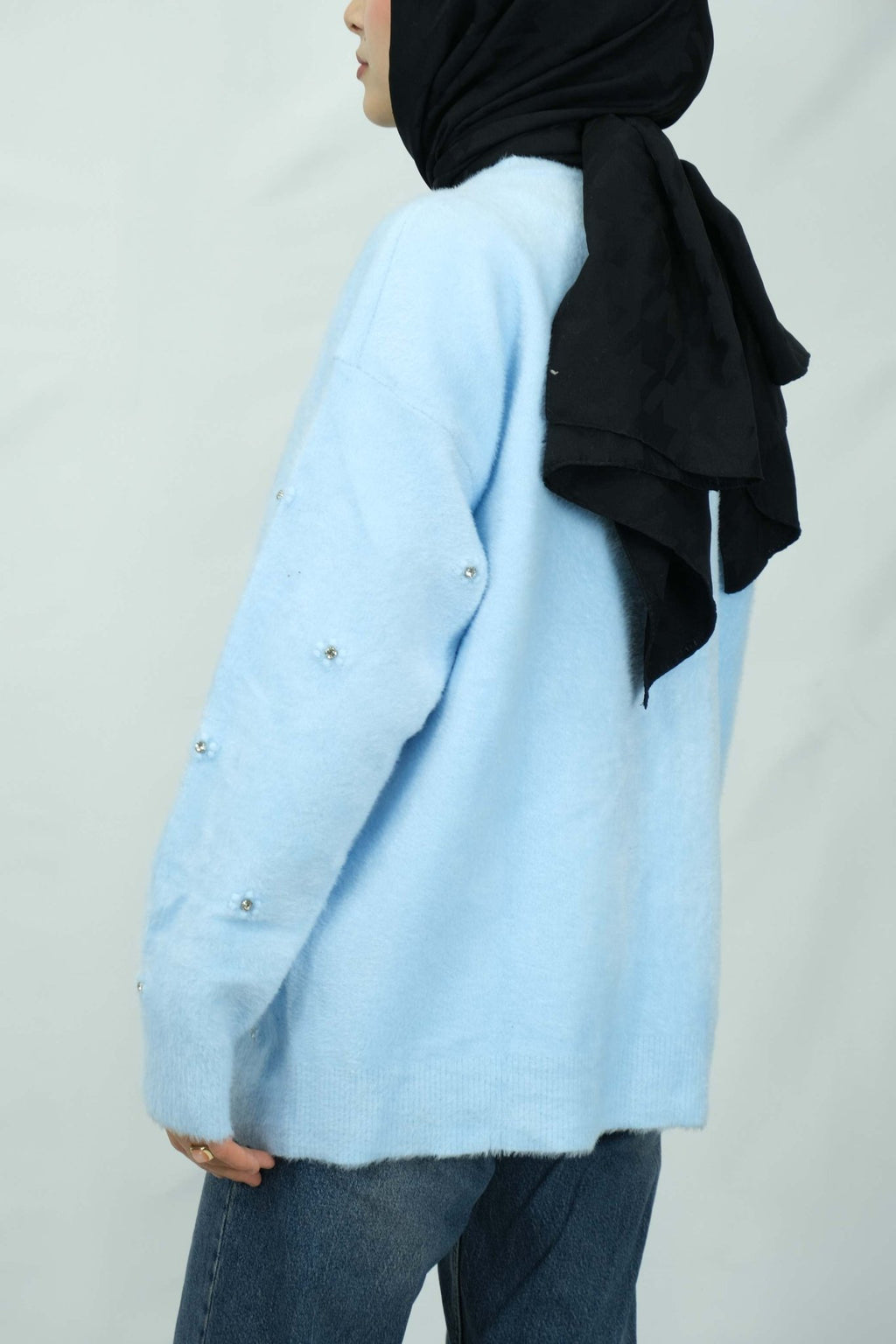 Taşlı kazak 2409 - Desfita