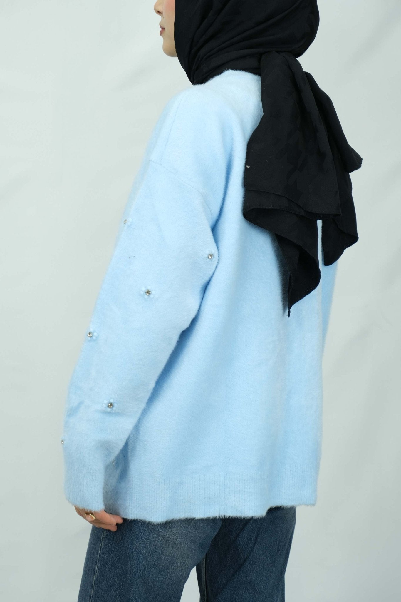 Taşlı kazak 2409 - Desfita