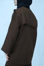 Taşlı triko takım 4019 - Desfita