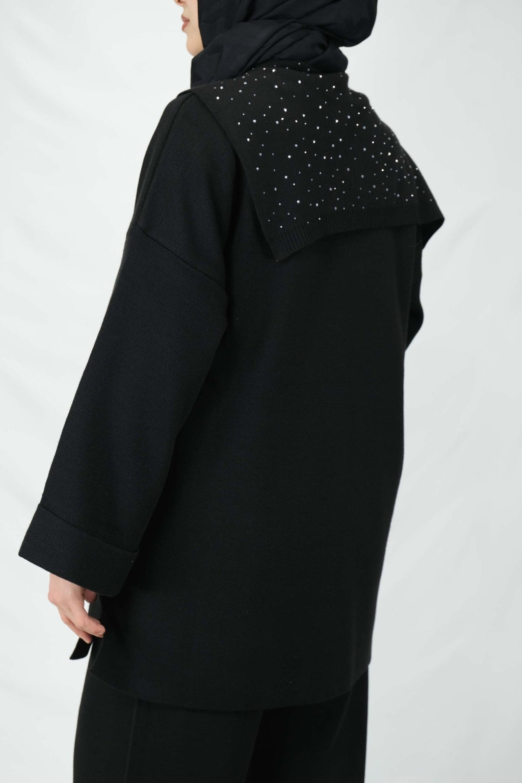 Taşlı triko takım 4019 - Desfita