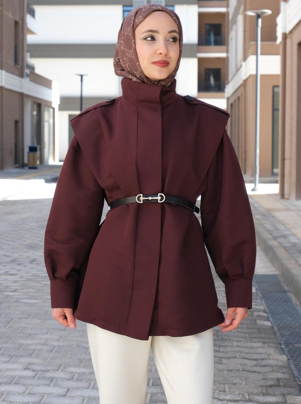 TRENC APOLTLİ CEKET - 9331 - Desfita