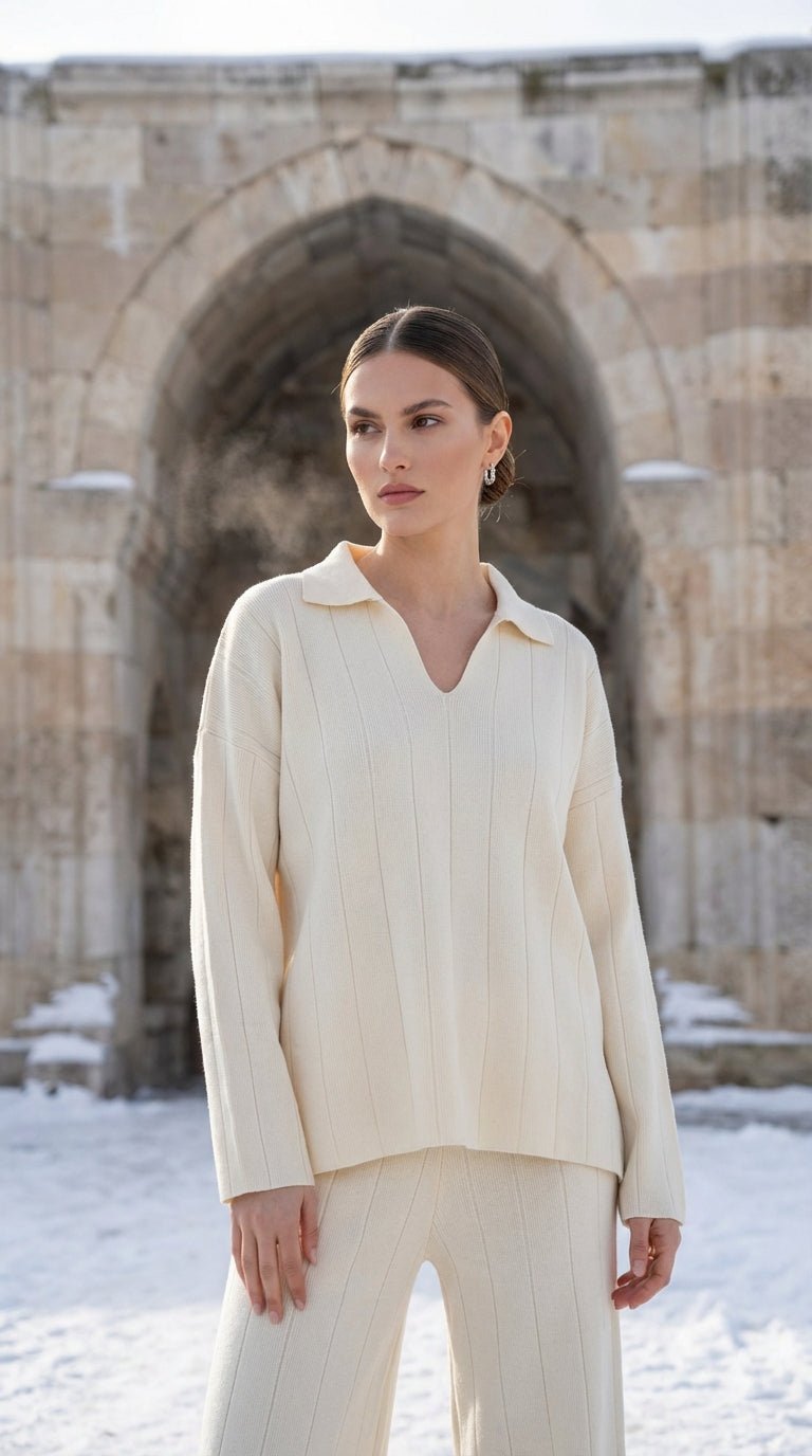 V Yaka Triko Takım - Desfita