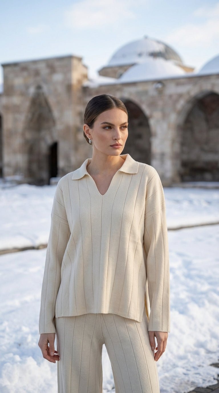 V Yaka Triko Takım - Desfita