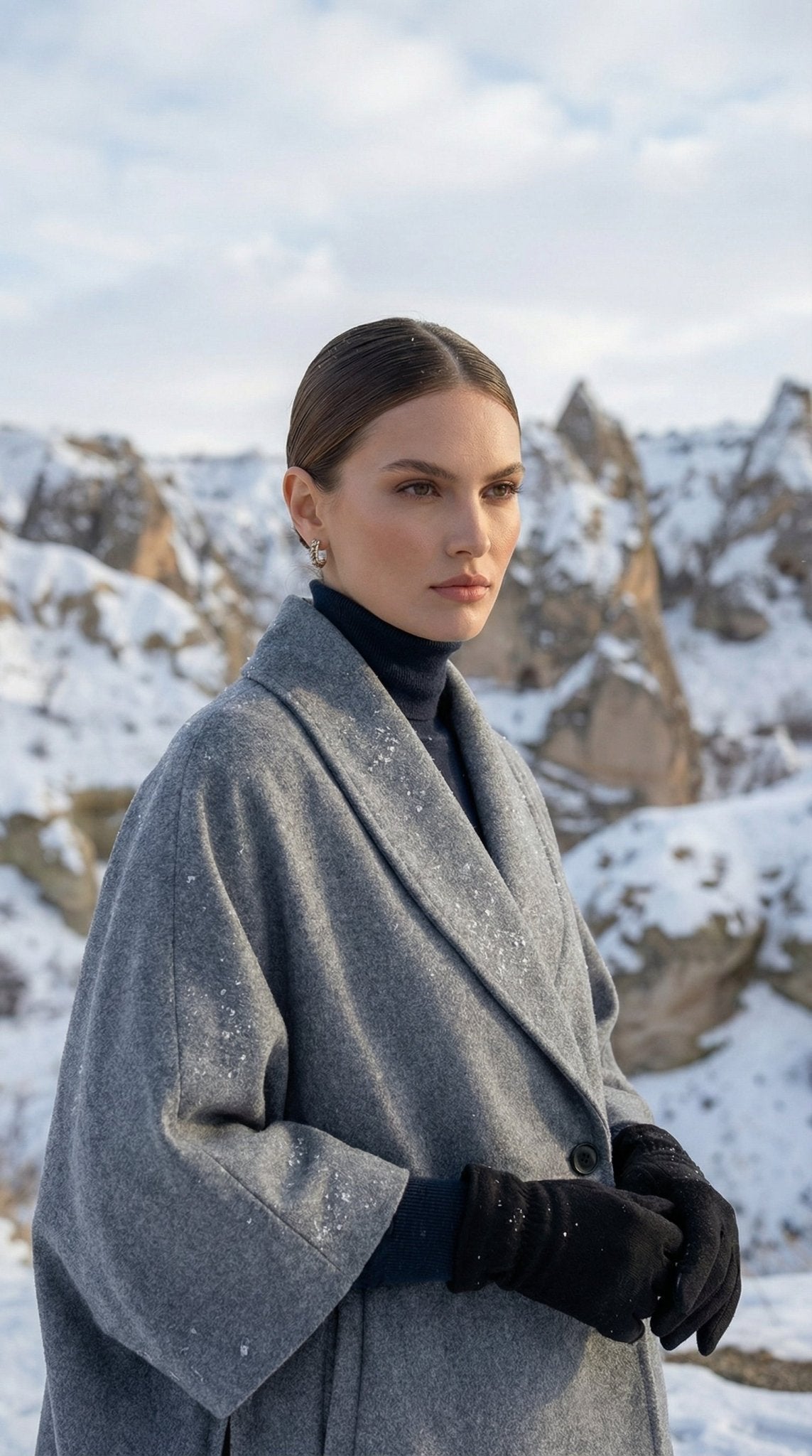 Yan Düğmeli Ceket - Desfita