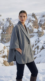 Yan Düğmeli Ceket - Desfita