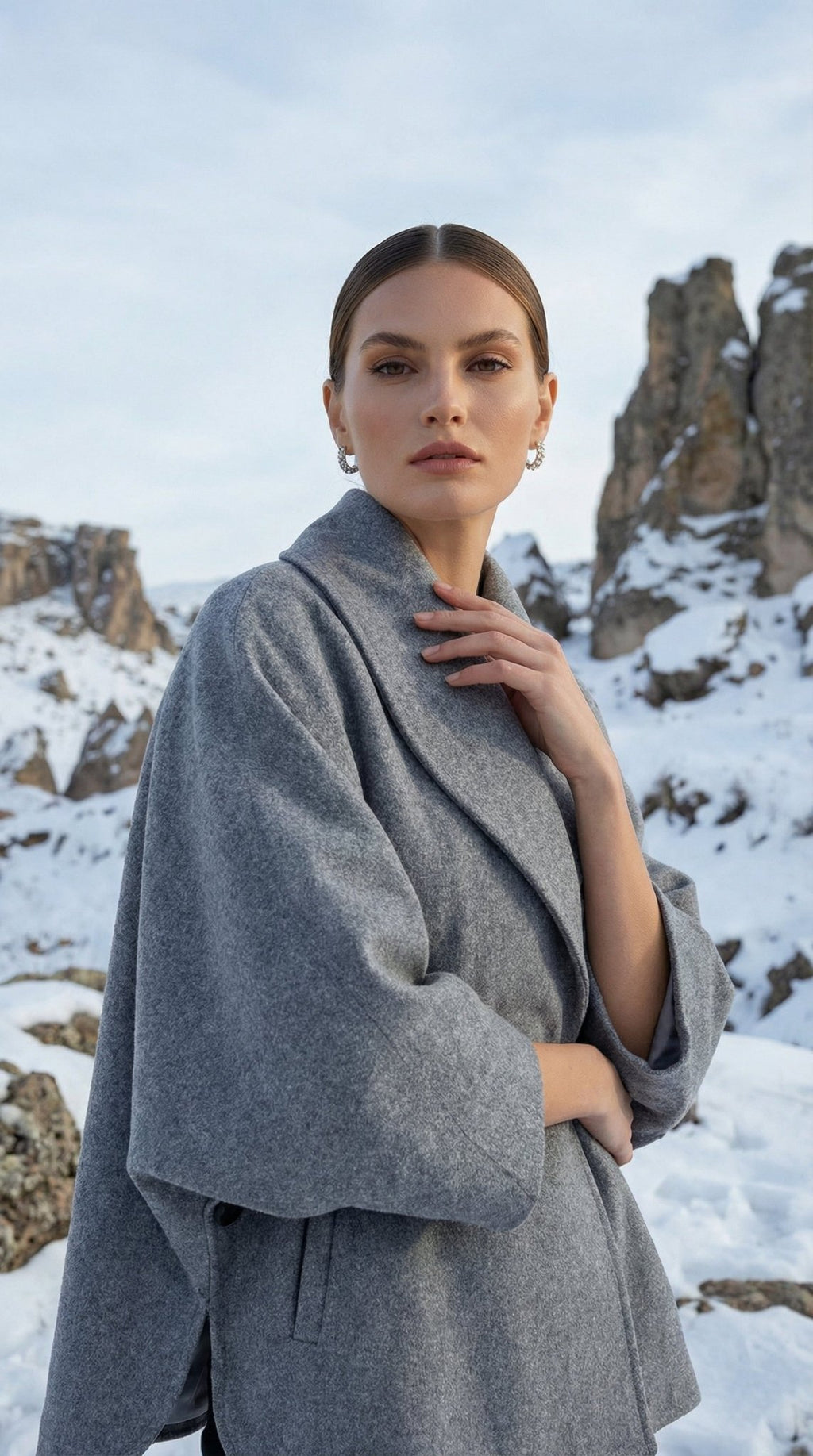 Yan Düğmeli Ceket - Desfita