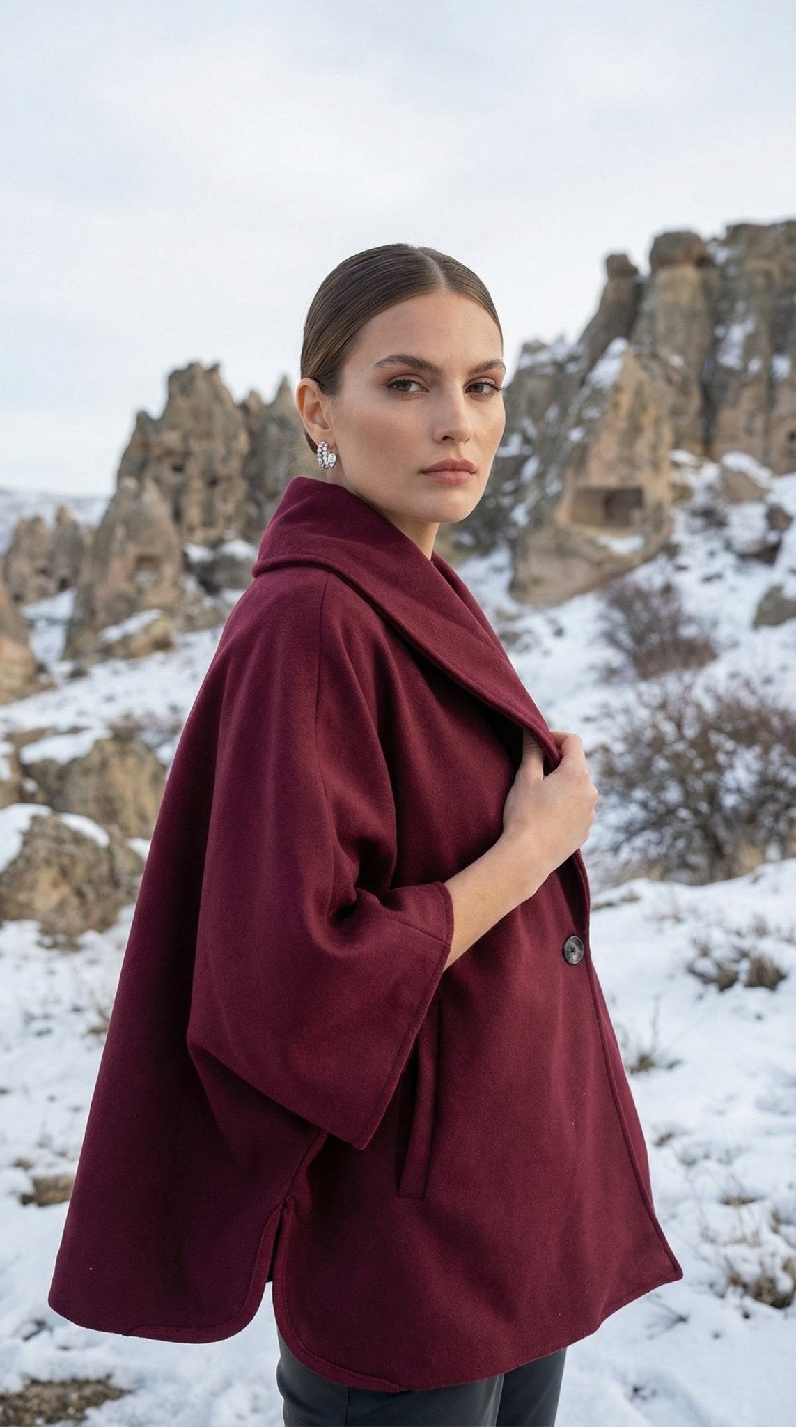 Yan Düğmeli Ceket - Desfita