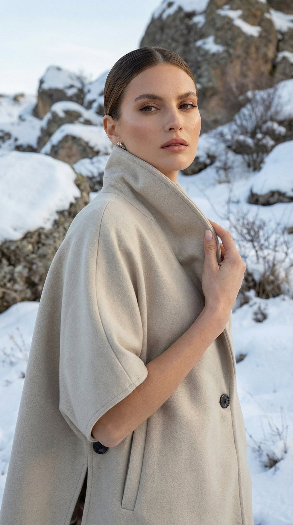 Yan Düğmeli Ceket - Desfita