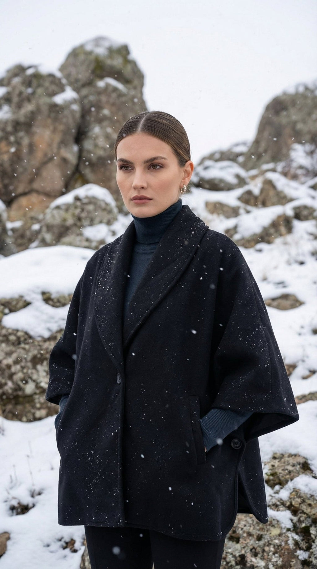 Yan Düğmeli Ceket - Desfita