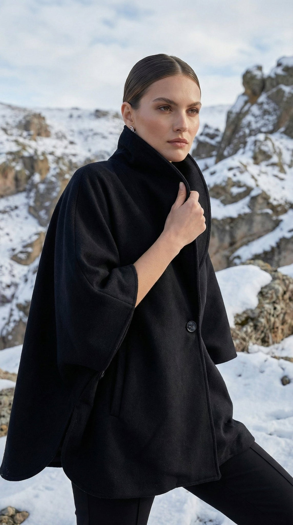 Yan Düğmeli Ceket - Desfita