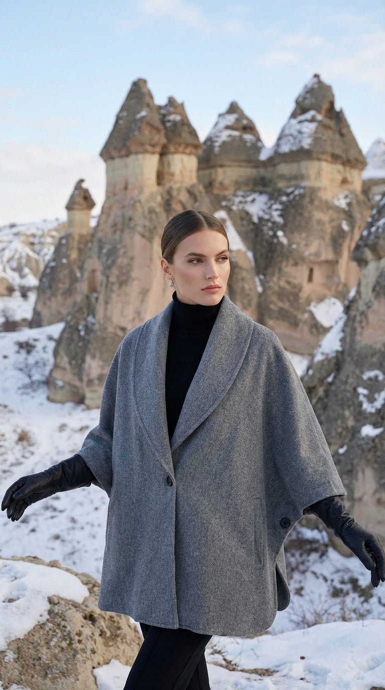 Yan Düğmeli Ceket - Desfita