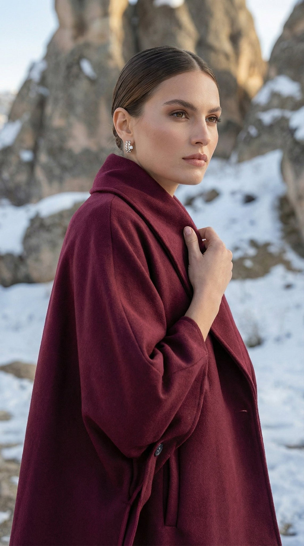 Yan Düğmeli Ceket - Desfita